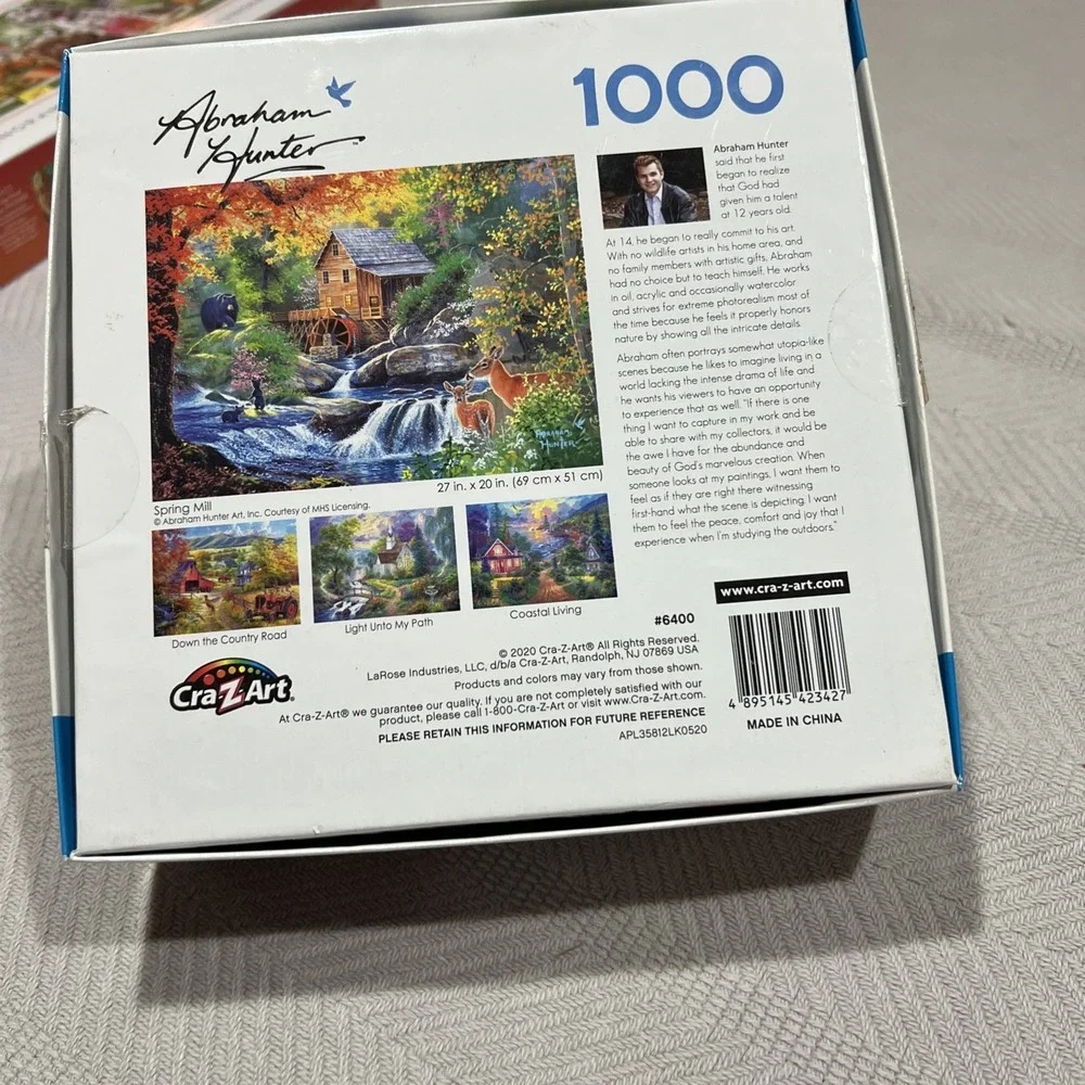 Spring Mill Abraham Hunter 1000 pc 27